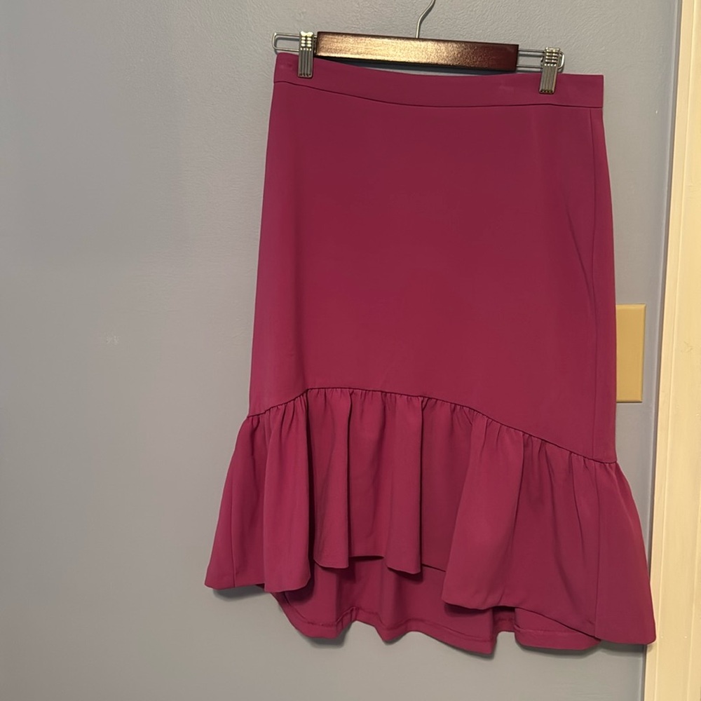 Ann Taylor Hi-Lo tulip skirt